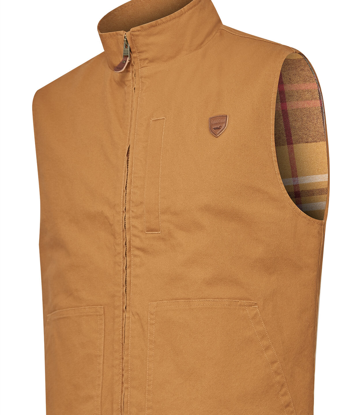 Chaqueta Algodón Orgánico Hombre Hartt Café Rockford