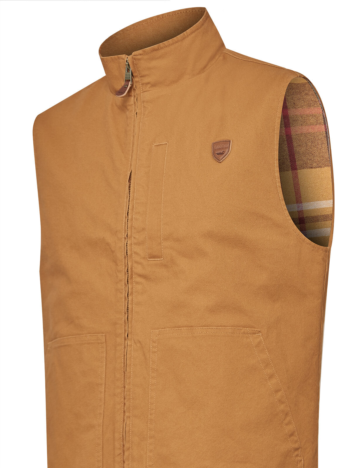 Chaqueta Algodón Orgánico Hombre Hartt Café Rockford