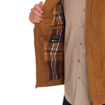 Chaqueta Algodón Orgánico Hombre Hartt Café Rockford