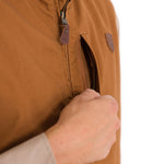 Chaqueta Algodón Orgánico Hombre Hartt Café Rockford