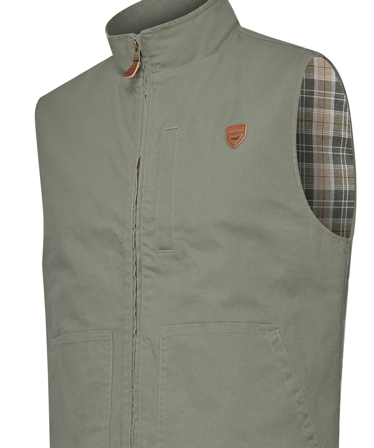 Chaqueta Algodón Orgánico Hombre Hartt Verde Rockford