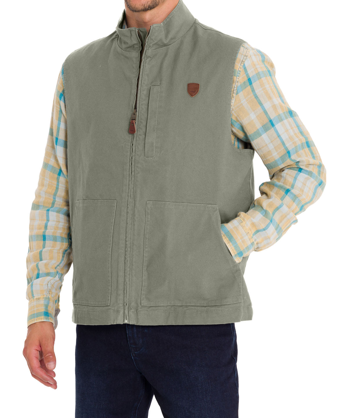 Chaqueta Algodón Orgánico Hombre Hartt Verde Rockford