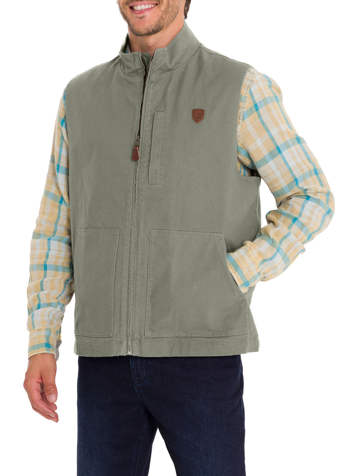 Chaqueta Algodón Orgánico Hombre Hartt Verde Rockford