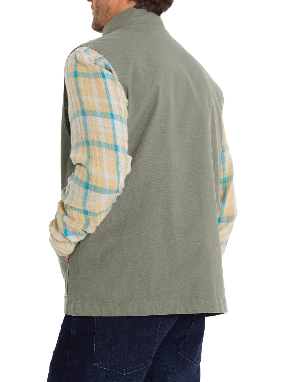 Chaqueta Algodón Orgánico Hombre Hartt Verde Rockford