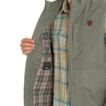 Chaqueta Algodón Orgánico Hombre Hartt Verde Rockford