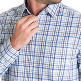 Camisa Algodón Orgánico Hombre Mild Azul Rockford