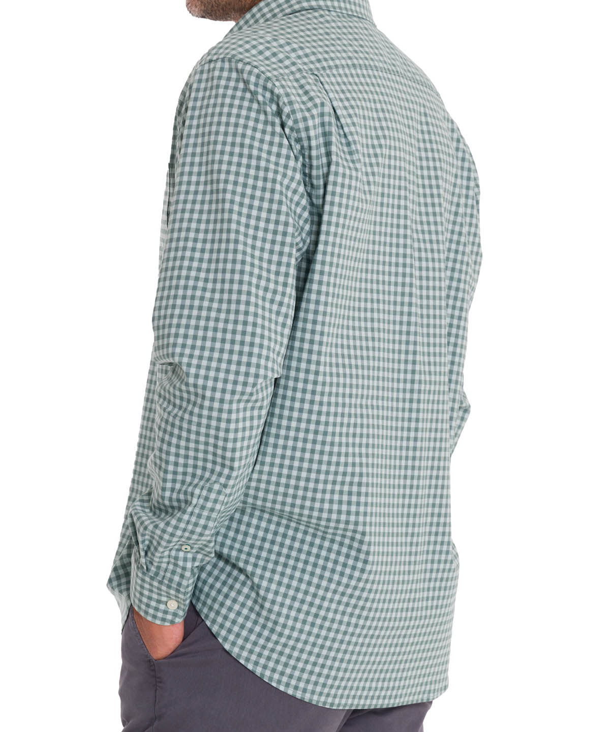 Camisa Algodón Orgánico Hombre Mild Verde Rockford