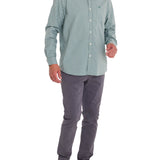 Camisa Algodón Orgánico Hombre Mild Verde Rockford