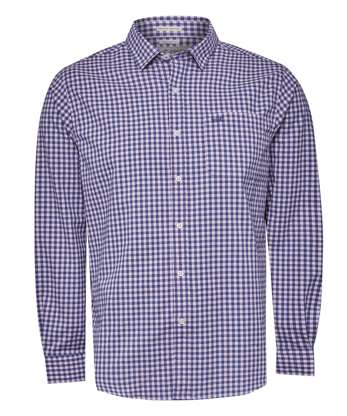 Camisa Algodón Orgánico Hombre Mild Rosado Rockford