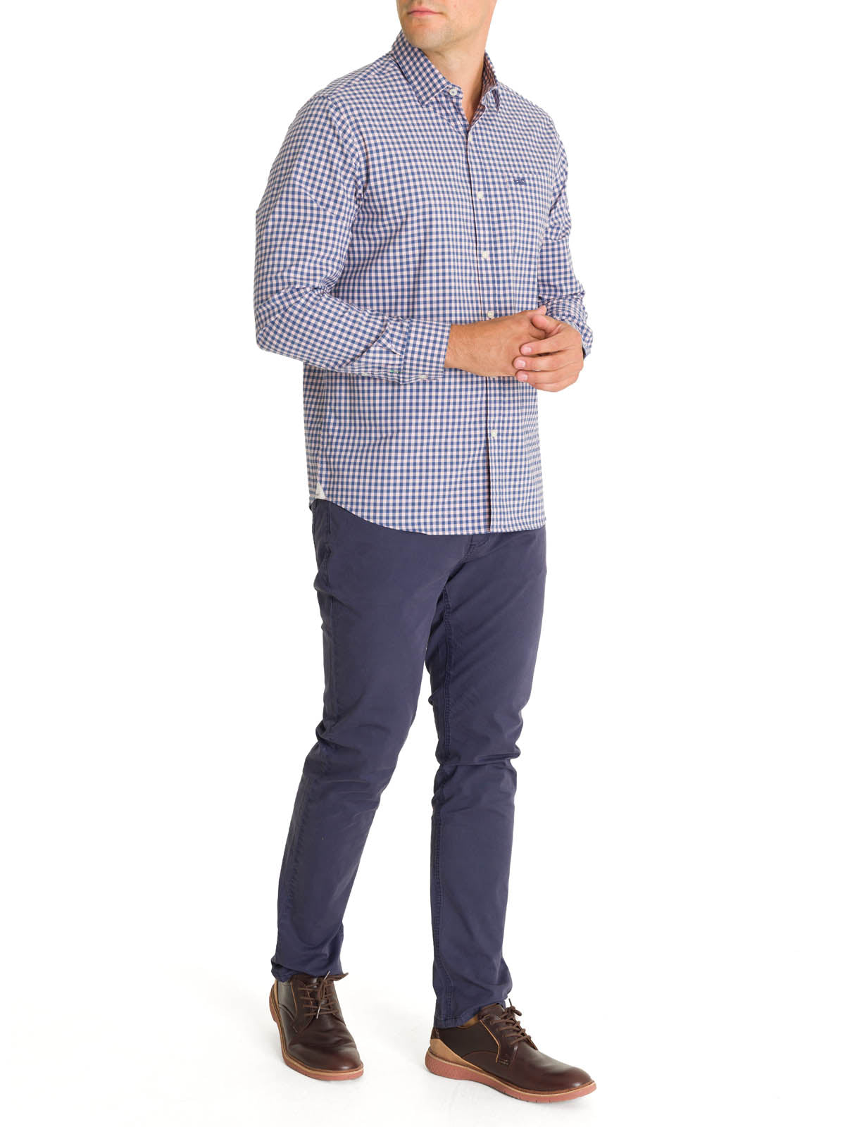 Camisa Algodón Orgánico Hombre Mild Rosado Rockford