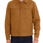 Chaqueta Algodón Orgánico Hombre Golfo Café Rockford