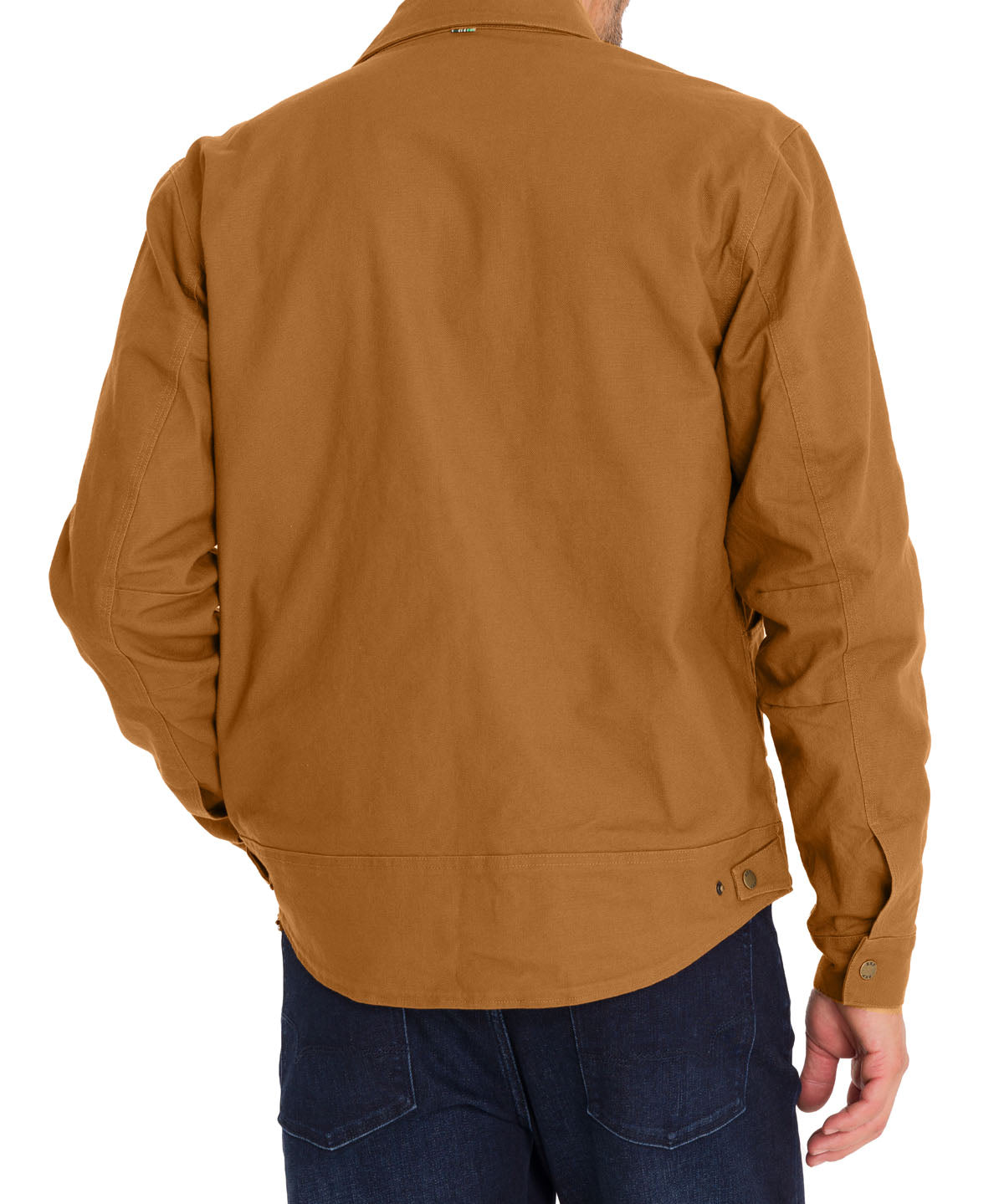 Chaqueta Algodón Orgánico Hombre Golfo Café Rockford