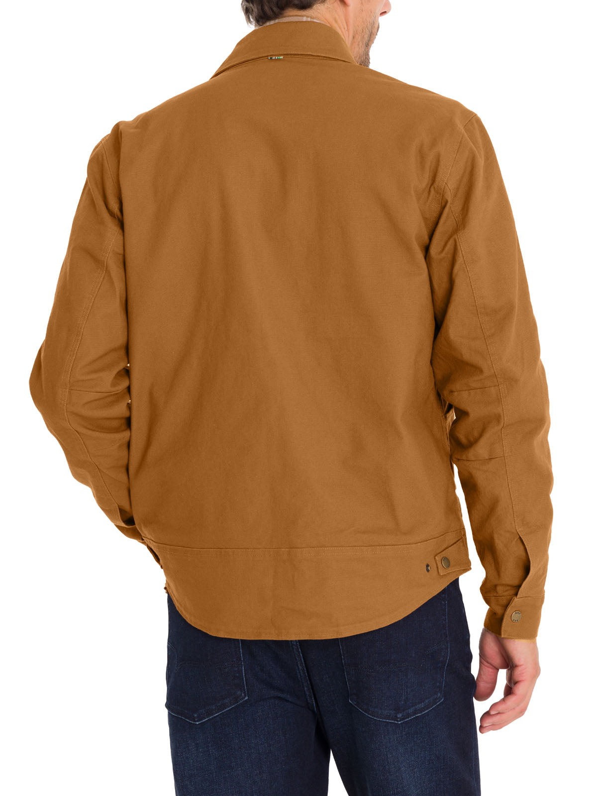 Chaqueta Algodón Orgánico Hombre Golfo Café Rockford