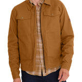 Chaqueta Algodón Orgánico Hombre Golfo Café Rockford