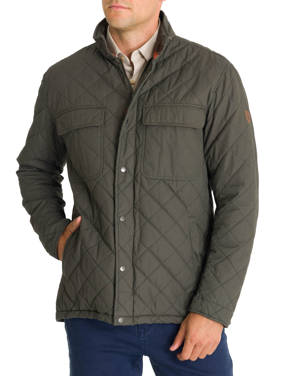 Chaqueta Thermore Hombre Verena Verde Rockford