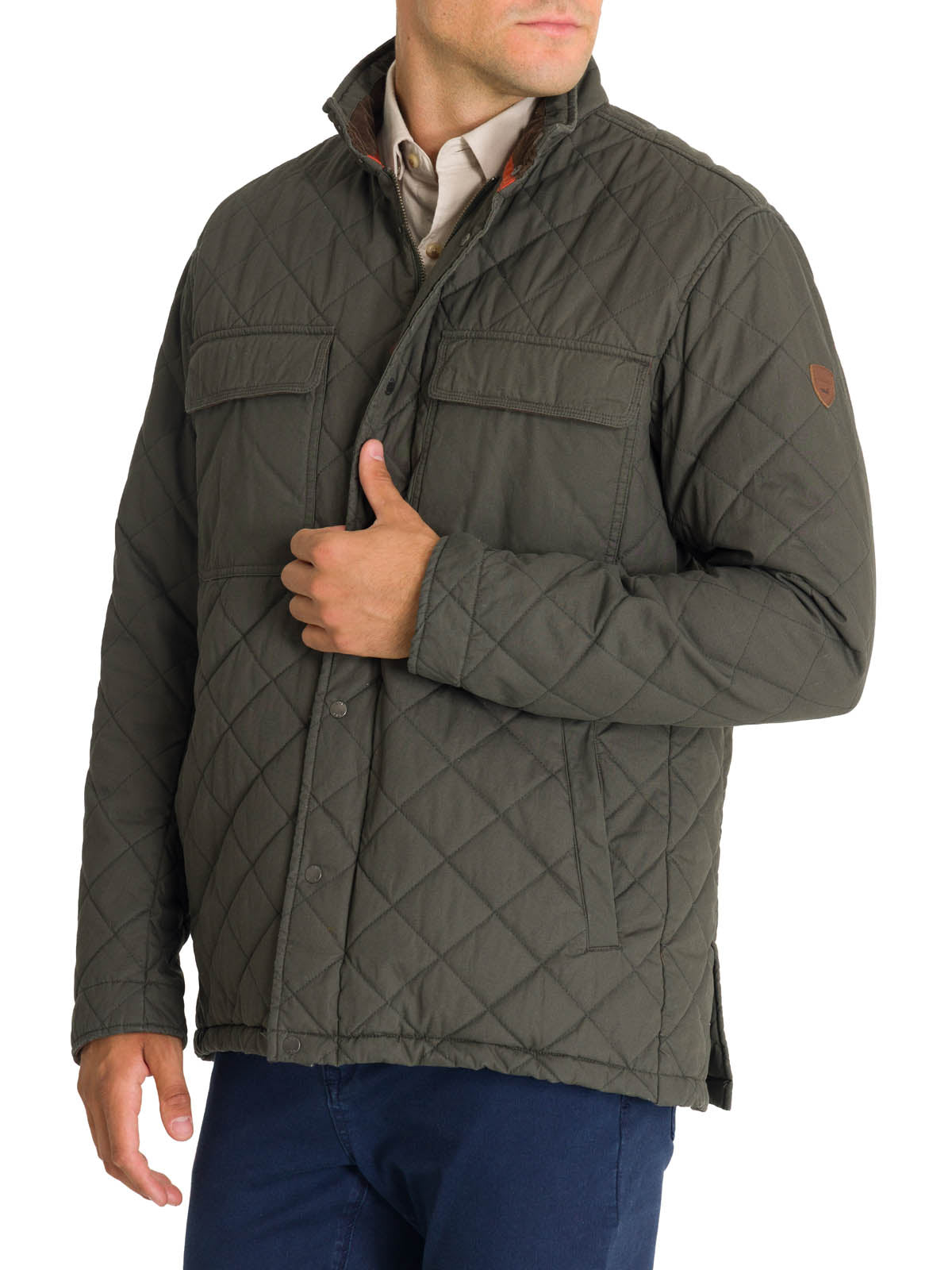 Chaqueta Thermore Hombre Verena Verde Rockford