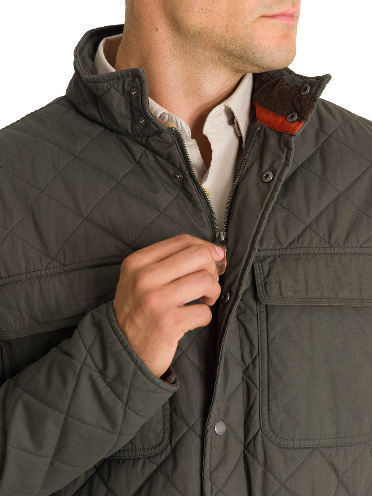 Chaqueta Thermore Hombre Verena Verde Rockford