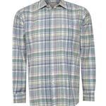 Camisa Algodón Orgánico Hombre Arbed Azul Rockford