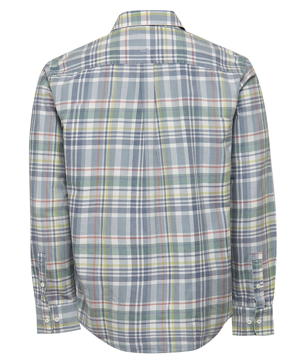 Camisa Algodón Orgánico Hombre Arbed Azul Rockford