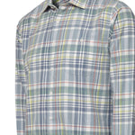 Camisa Algodón Orgánico Hombre Arbed Azul Rockford