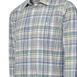 Camisa Algodón Orgánico Hombre Arbed Azul Rockford