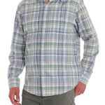 Camisa Algodón Orgánico Hombre Arbed Azul Rockford