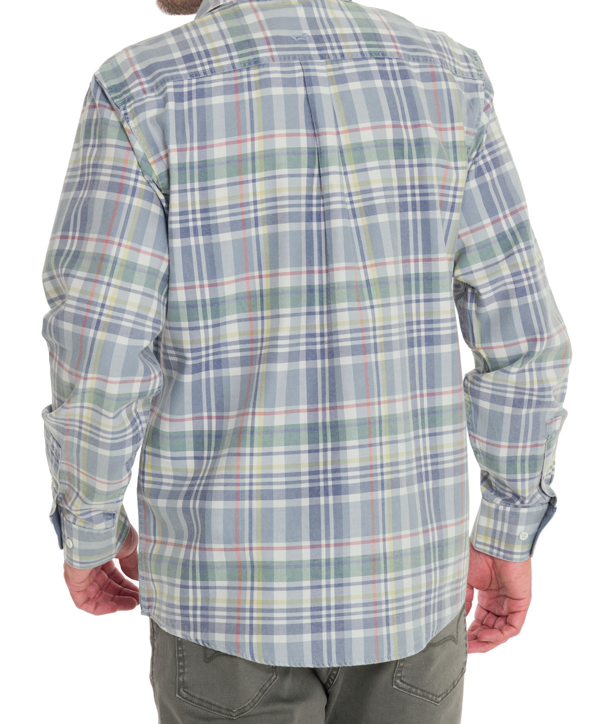 Camisa Algodón Orgánico Hombre Arbed Azul Rockford