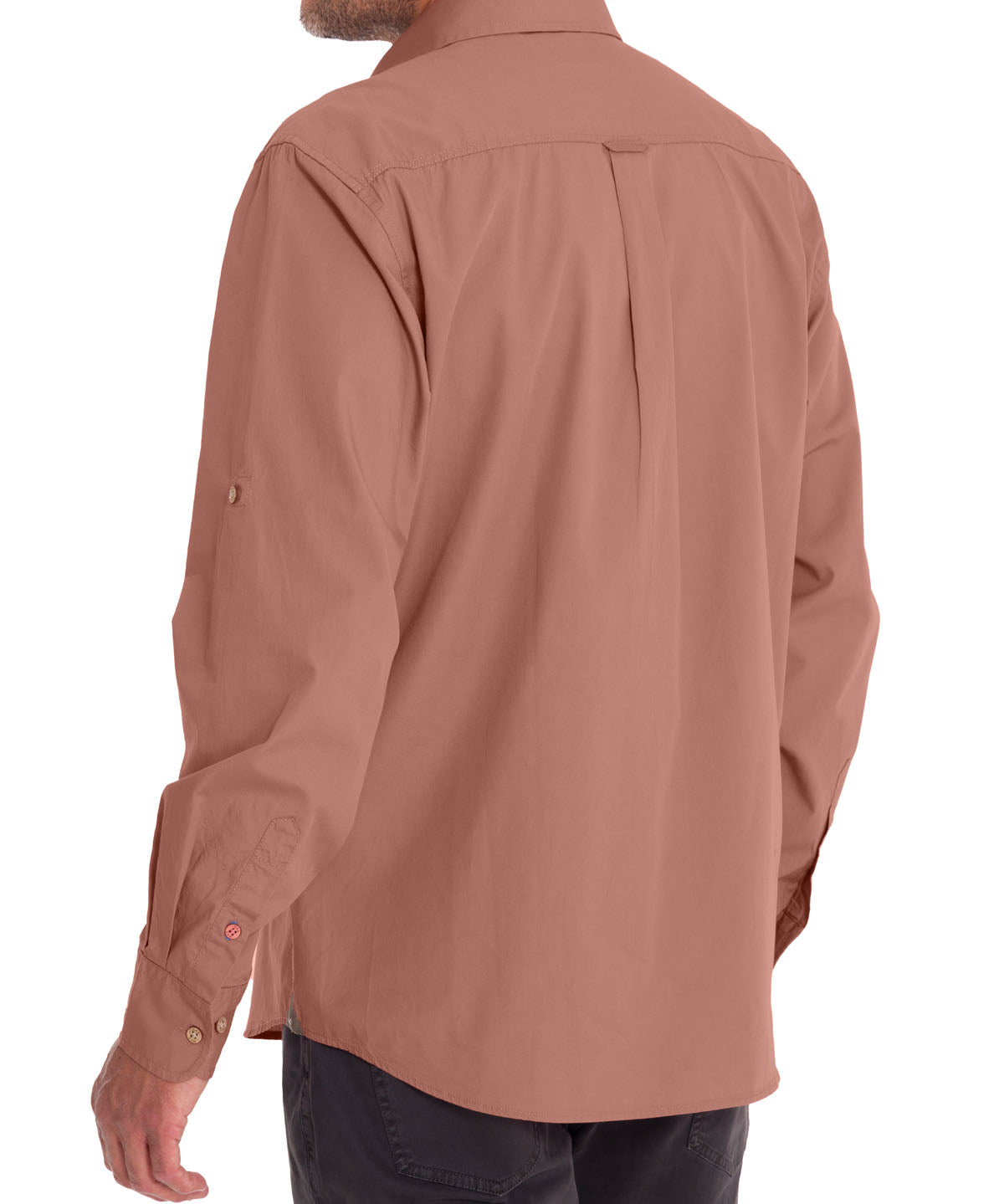 Camisa Algodón Orgánico Hombre Galiton Rosado Rockford