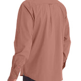 Camisa Algodón Orgánico Hombre Galiton Rosado Rockford