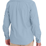 Camisa Algodón Orgánico Hombre Galiton Celeste Rockford