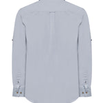 Camisa Algodón Orgánico Hombre Galiton Gris Rockford