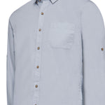 Camisa Algodón Orgánico Hombre Galiton Gris Rockford