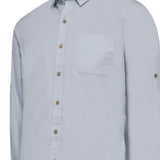 Camisa Algodón Orgánico Hombre Galiton Gris Rockford