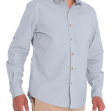 Camisa Algodón Orgánico Hombre Galiton Gris Rockford