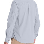 Camisa Algodón Orgánico Hombre Galiton Gris Rockford