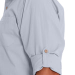 Camisa Algodón Orgánico Hombre Galiton Gris Rockford