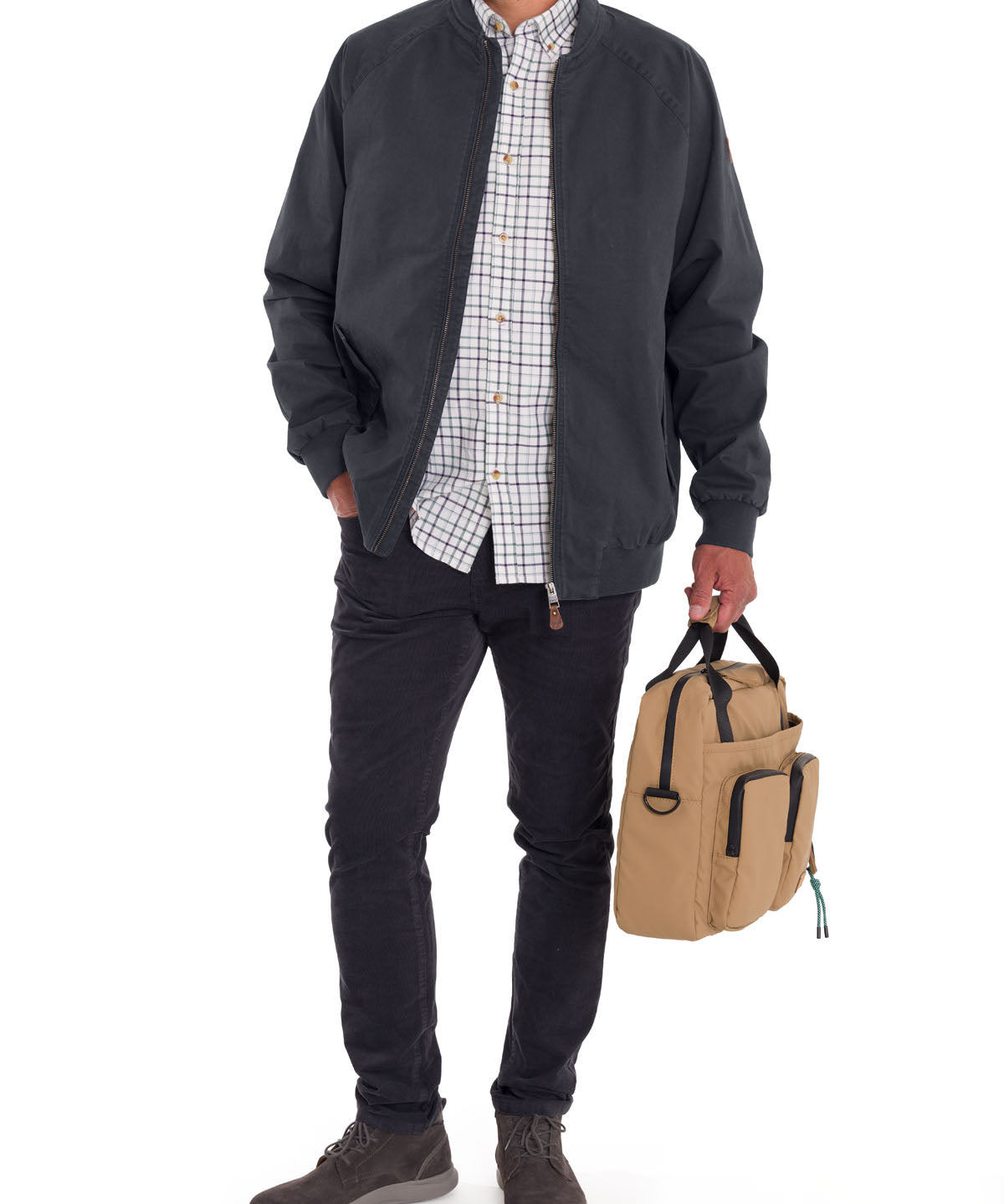 Chaqueta Algodón Orgánico Hombre Classic Azul Rockford