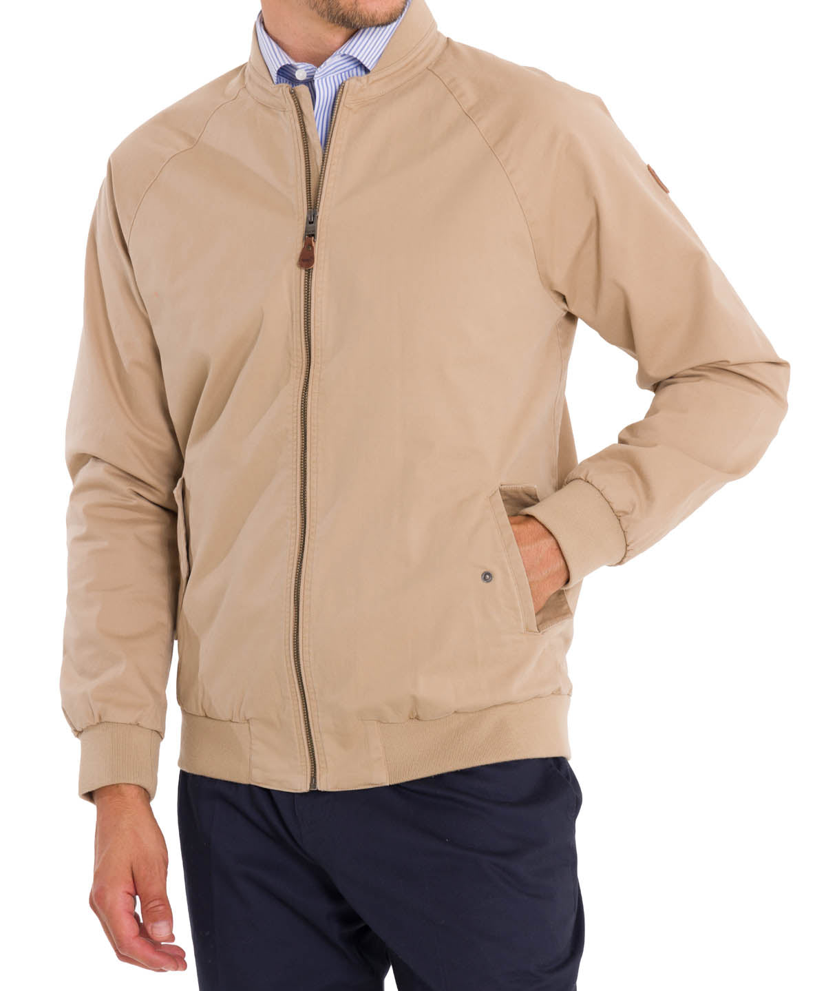 Chaqueta Algodón Orgánico Hombre Classic Beige Rockford
