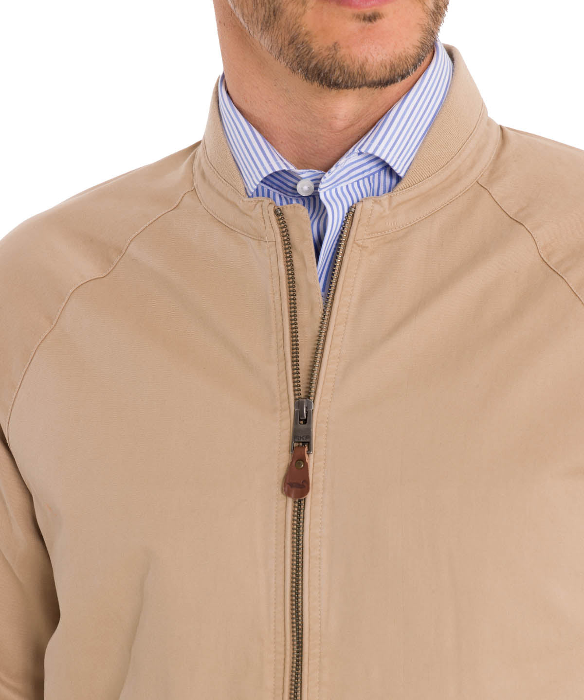 Chaqueta Algodón Orgánico Hombre Classic Beige Rockford