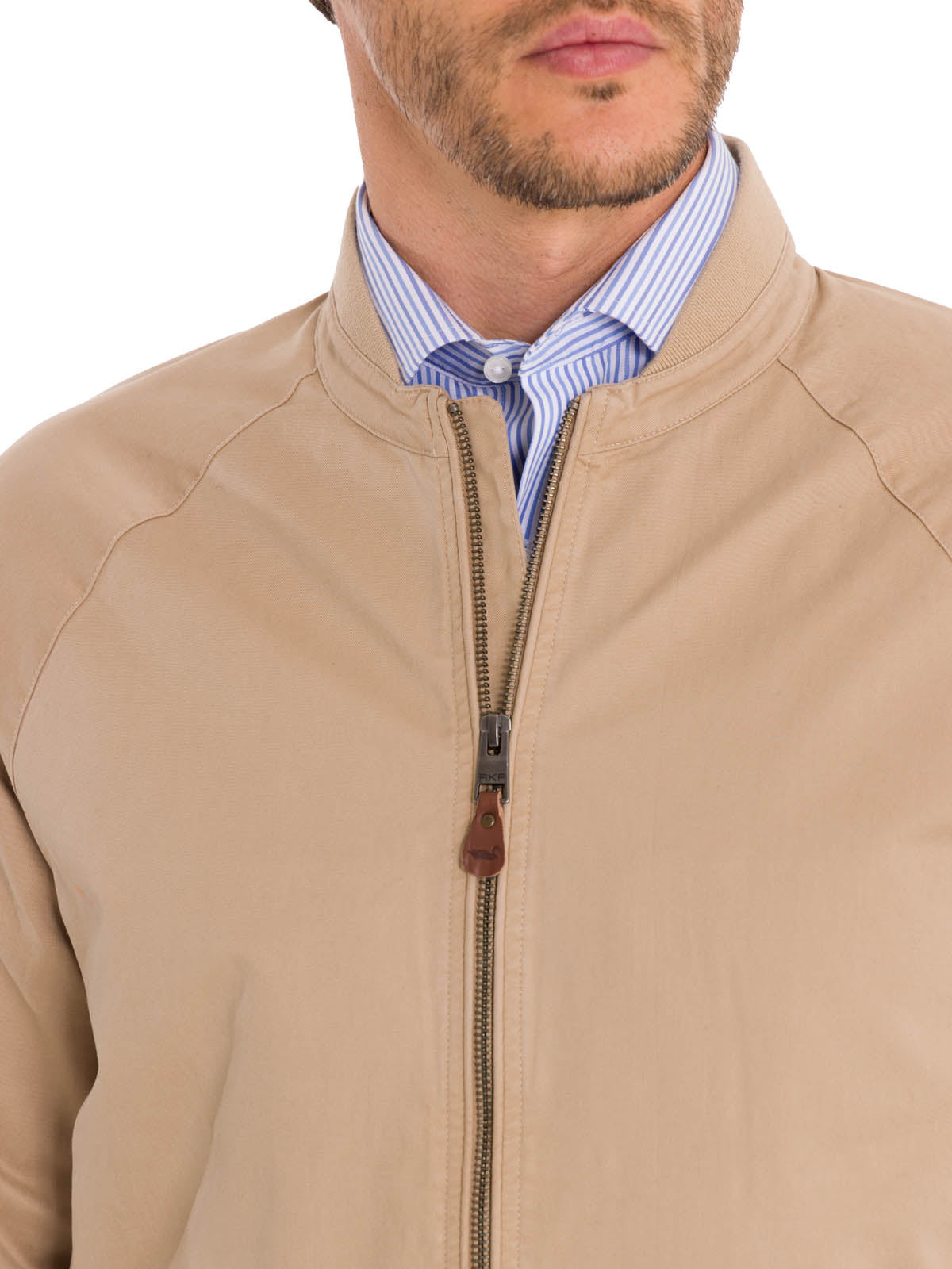 Chaqueta Algodón Orgánico Hombre Classic Beige Rockford