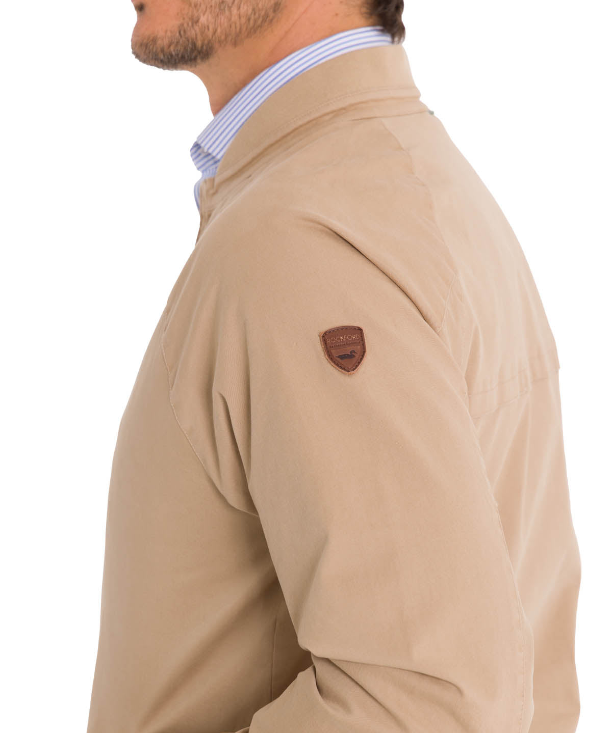 Chaqueta Algodón Orgánico Hombre Classic Beige Rockford