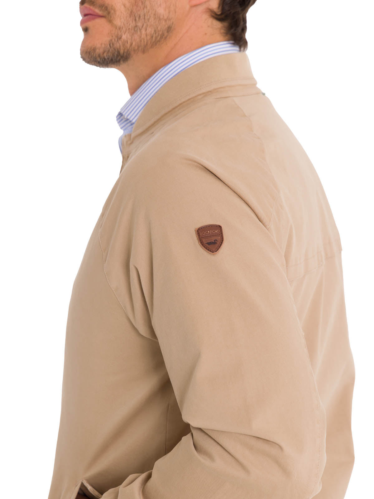 Chaqueta Algodón Orgánico Hombre Classic Beige Rockford