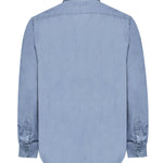 Camisa Algodón Orgánico Hombre Chambray Azul Rockford