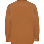 Camisa Algodón Orgánico Hombre Corduroy Café Rockford