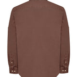 Camisa Algodón Orgánico Hombre Leeds Burdeo Rockford