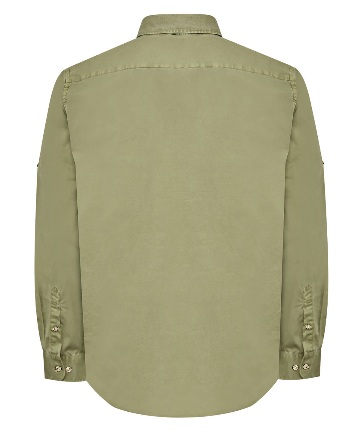 Camisa Algodón Orgánico Hombre Leeds Verde Rockford