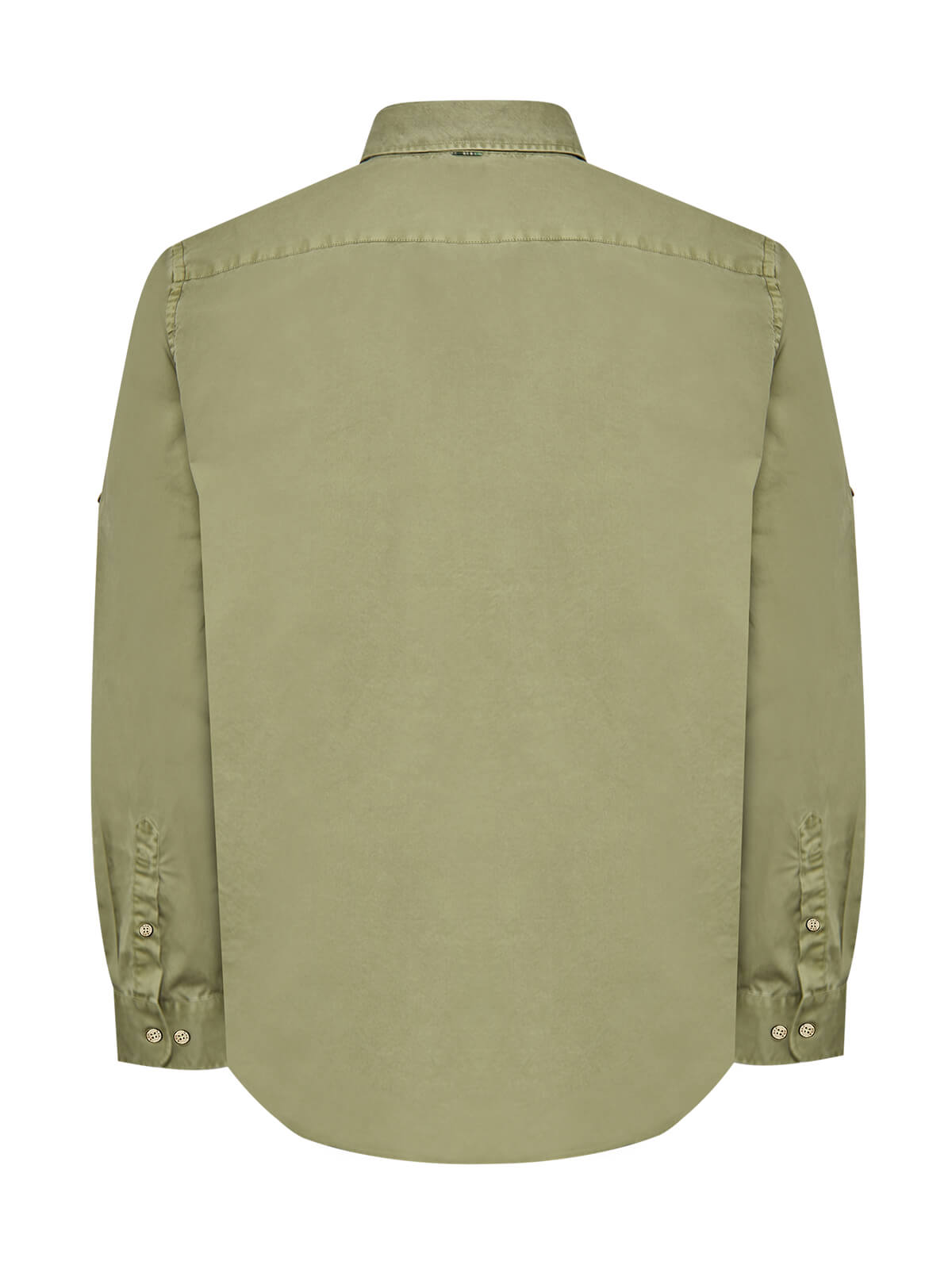 Camisa Algodón Orgánico Hombre Leeds Verde Rockford