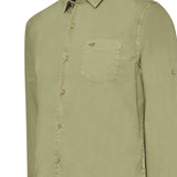 Camisa Algodón Orgánico Hombre Leeds Verde Rockford