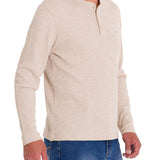 Polera Algodón Orgánico Hombre Wafle Beige Rockford