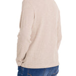 Polera Algodón Orgánico Hombre Wafle Beige Rockford